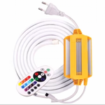 Telecomanda si Cablu alimentare pentru Furtun Luminos Neon Flex RGB
