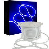 Furtun Luminos Led Neon Flex LUXON 6x12mm lumina Albastra