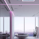 Furtun Luminos Led Neon Flex LUXON 6x12mm lumina Roz