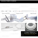 Furtun Luminos Led Neon Flex LUXON Lumina Verde