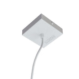 Baza si cablu de alimentare alb - sina suspendata LUXON