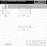 Proiector pentru sina magnetica orientabil FOLD06 LED LUXON