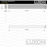Proiector SMART pentru sina magnetica LINE120 ALB LED LUXON