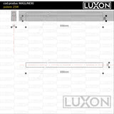 Proiector SMART pentru sina magnetica LINE90 ALB LED LUXON