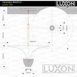 Proiector pentru sina magnetica PENDUL10 LED LUXON