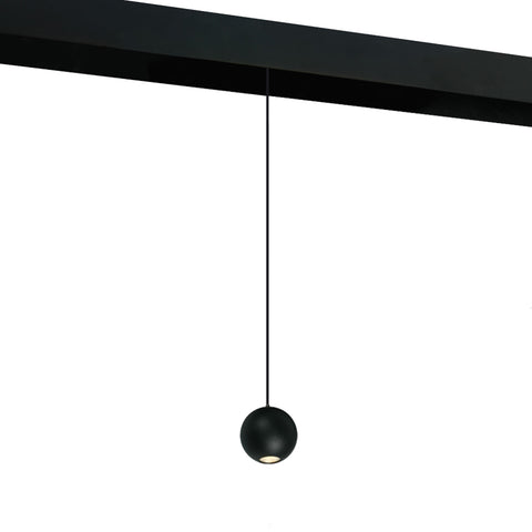 Proiector sina magnetica PENDUL5 LED negru mat LUXON