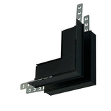 Conector de colt (90° vertical EXTERIOR) magnetic pentru MONTAJ INCORPORAT LUXON