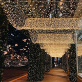 Perdea Luminoasa Profesionala 2M x 10M, 2000 leduri, Interconectabila