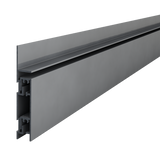 Profil cu PLINTA tip Filomuro 200 cm. argintiu LUXON