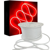 Furtun Luminos Led Neon Flex LUXON 6x12mm lumina Rosie