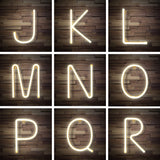 Litere Luminoase Neon Flex cu baterii si USB