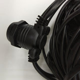 Ghirlanda luminoasa 20 m. cu 20 becuri G45 5W LED E27 interconectabila Ghirlanda luminoasa Lumini Terasa