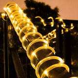 Ghirlanda Luminoasa Solara Furtun Luminos 10 m. cu 100 LEDuri Ghirlanda luminoasa Lumini Terasa