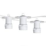 Cablu Ghirlanda luminoasa 10 m. cu 20 fasunguri E27 interconectabila