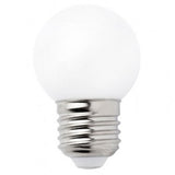 Bec LED alb mat din plastic E27 1W Bec Lumini Terasa