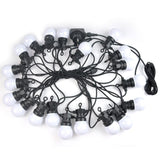 Ghirlanda luminoasa 10 m. cu 20 becuri mate LED interconectabila Ghirlanda luminoasa Lumini Terasa