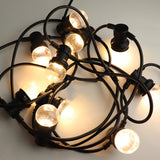 Ghirlanda luminoasa 10 m. cu 20 becuri LED 1W E27 interconectabila Ghirlanda luminoasa Lumini Terasa