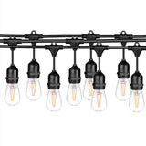 Ghirlanda luminoasa 10 m. cu 10 becuri LED E27 interconectabila Ghirlanda luminoasa Lumini Terasa