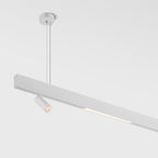 Proiector pentru sina magnetica LINE90 ALB LED LUXON