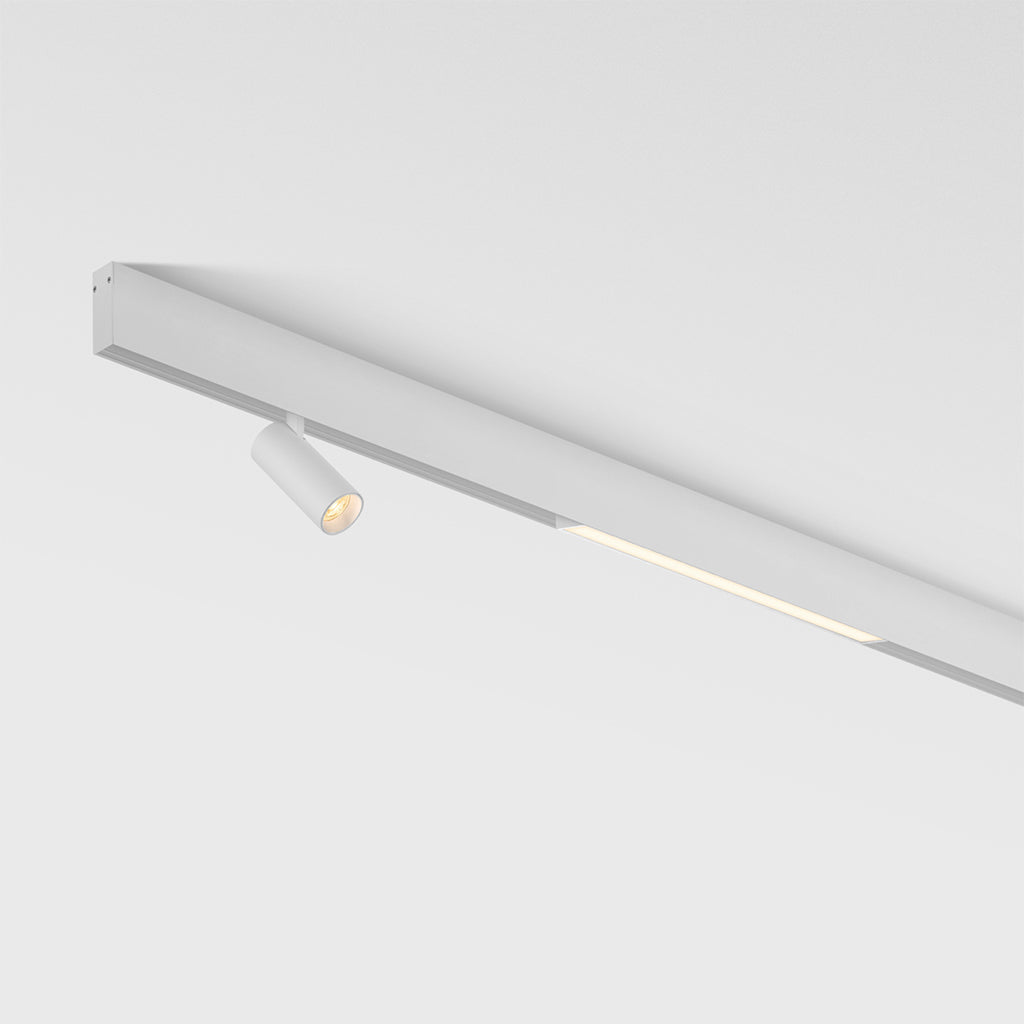 Proiector pentru sina magnetica LINE60 ALB LED LUXON