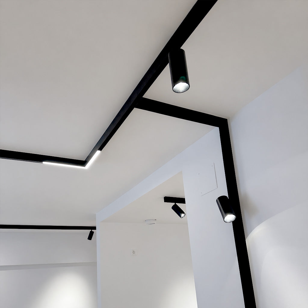 Proiector pentru sina magnetica CORNER90 LED LUXON