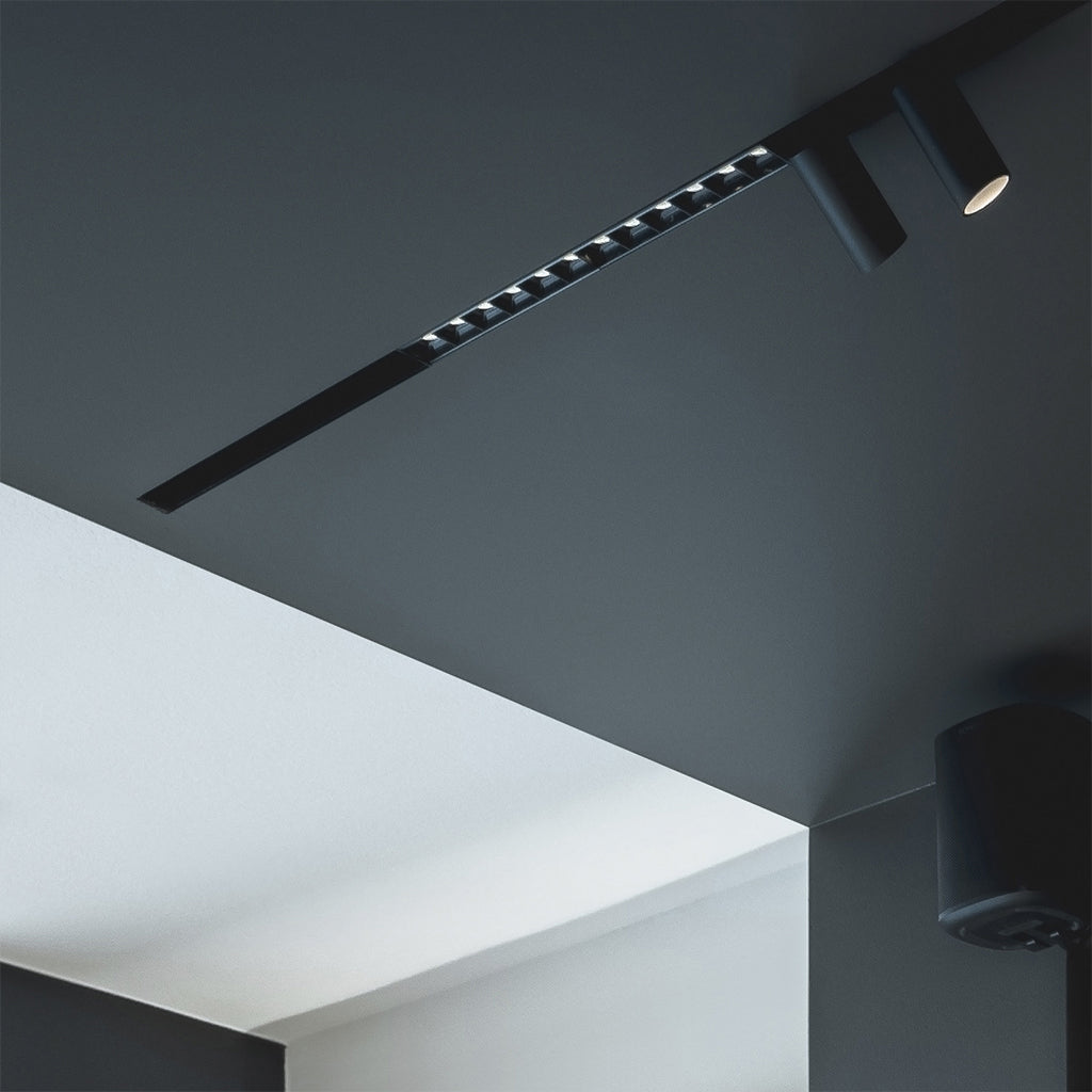 Proiector pentru sina magnetica DOT24 ALB LED LUXON