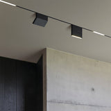 Proiector pentru sina magnetica orientabil FOLD10 ALB LED