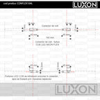 Conector de colt pentru Furtun LED COB Neon Flex 10x4