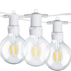 Ghirlanda luminoasa 10 m. cu 20 becuri mari G95 LED E27 interconectabila