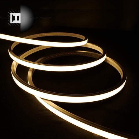 Furtun Luminos Led Neon Flex LUXON 10x10mm alb cald (3000K)