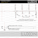 Furtun Luminos Led Neon Flex LUXON 6x12mm alb rece (10000K)