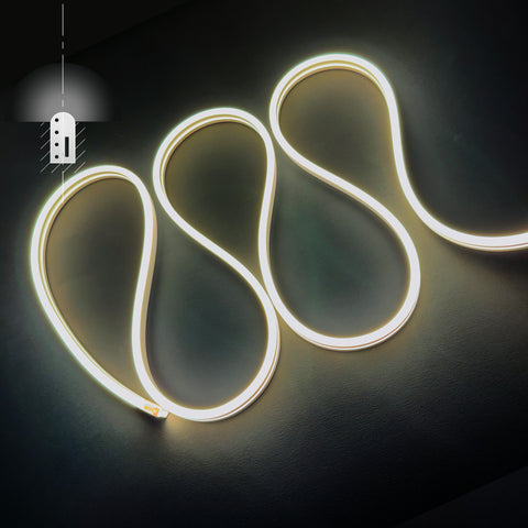 Furtun Luminos Led Neon Flex LUXON 6x12mm alb cald (3000K)