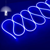 Furtun Luminos Led Neon Flex LUXON 6x12mm lumina Albastra