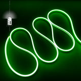 Furtun Luminos Led Neon Flex LUXON 6x12mm lumina Verde