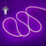 Furtun Luminos Led Neon Flex LUXON 6x12mm lumina Roz