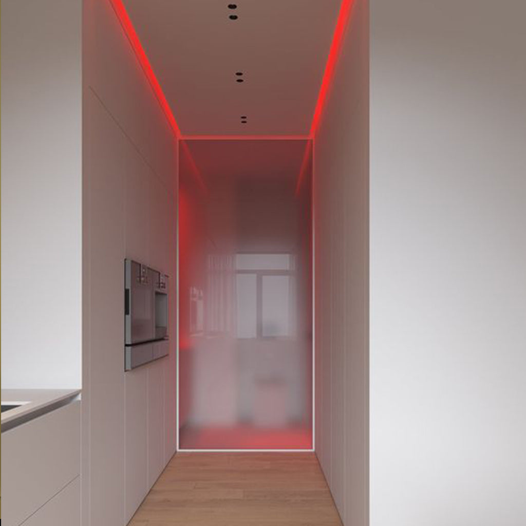 Furtun Luminos Led Neon Flex LUXON 6x12mm lumina Rosie