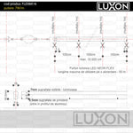 Furtun Luminos Led Neon Flex LUXON Lumina Albastra