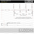 Furtun Luminos Led Neon Flex Rotund LUXON Lumina Calda