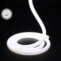 Furtun Luminos Led Neon Flex Rotund LUXON Lumina Alb Rece
