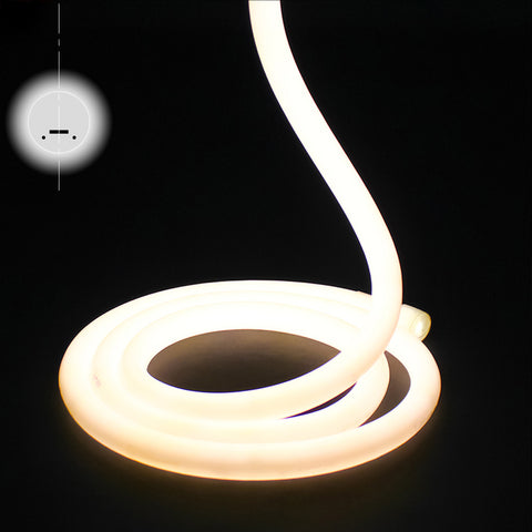 Furtun Luminos Led Neon Flex Rotund LUXON Lumina Calda