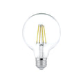 Bec G95 LED transparent din sticla Dimabil E27