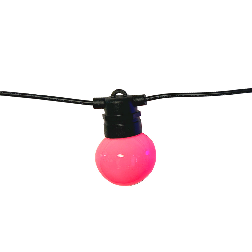 Ghirlanda luminoasa 10 m cu 20 becuri LED RGB WiFi