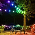 Ghirlanda luminoasa 10 m cu 20 becuri LED RGB WiFi