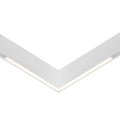 Proiector pentru sina magnetica CORNER90 ALB LED LUXON