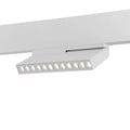Proiector pentru sina magnetica orientabil FOLD12 ALB LED LUXON