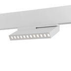 Proiector pentru sina magnetica orientabil FOLD12 ALB LED LUXON