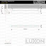 Proiector pentru sina magnetica orientabil FOLD18 LED LUXON