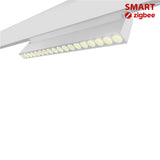 Proiector SMART pentru sina magnetica orientabil FOLD18 ALB LED LUXON