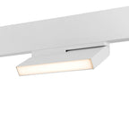 Proiector pentru sina magnetica orientabil FOLD20 ALB LED LUXON