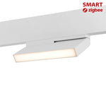 Proiector SMART pentru sina magnetica orientabil FOLD20 ALB LED LUXON